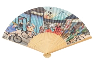 yICzTOUR DE EDO FOLDING FANi[EǁE q)